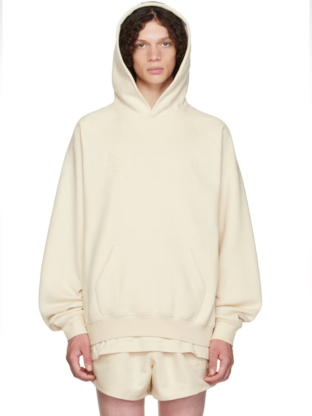 Essentials Cream Hoodie